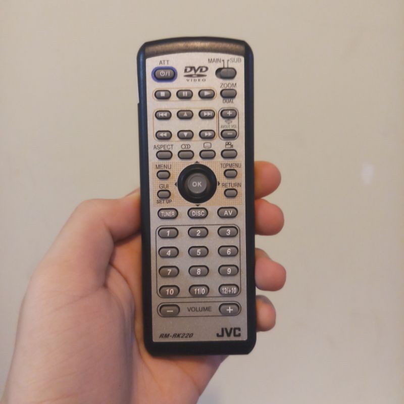 Remote DVD Player JVC RM-RK220