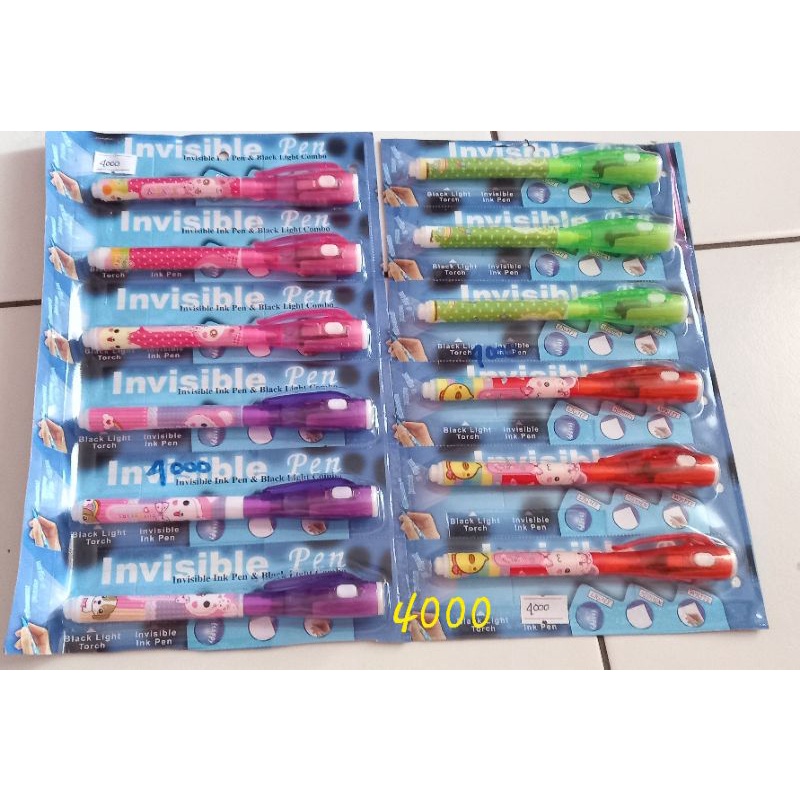 

mainan pulpen / invisible pen
