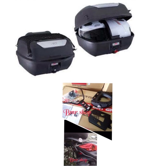 Paketan box givi e43 nml adv e43 nml adv adventure dan bracket box givi xmax breket box givi xmax