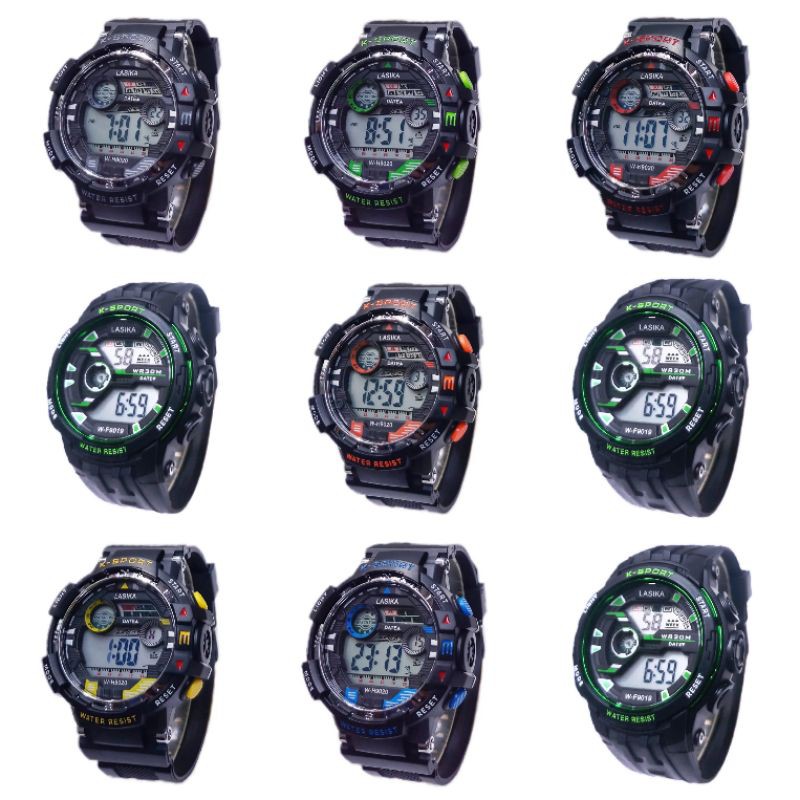 Jam Tangan Pria Sporty Lasika Anti Air Big Size LSK-9020