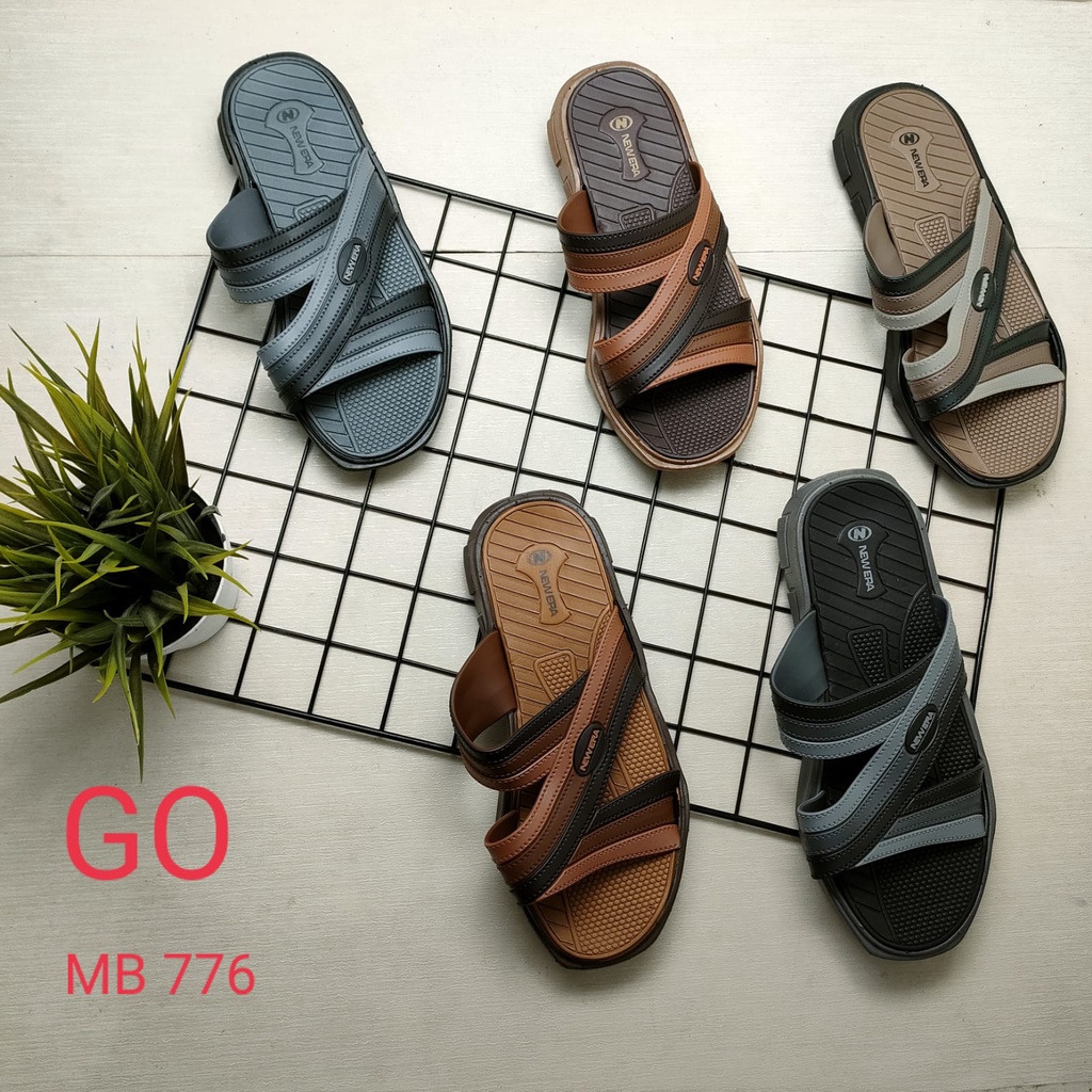 BB NEW ERA MB 776 Sandal Selop Pria Dewasa Casual Sendal Laki Perempuan Size 40-44