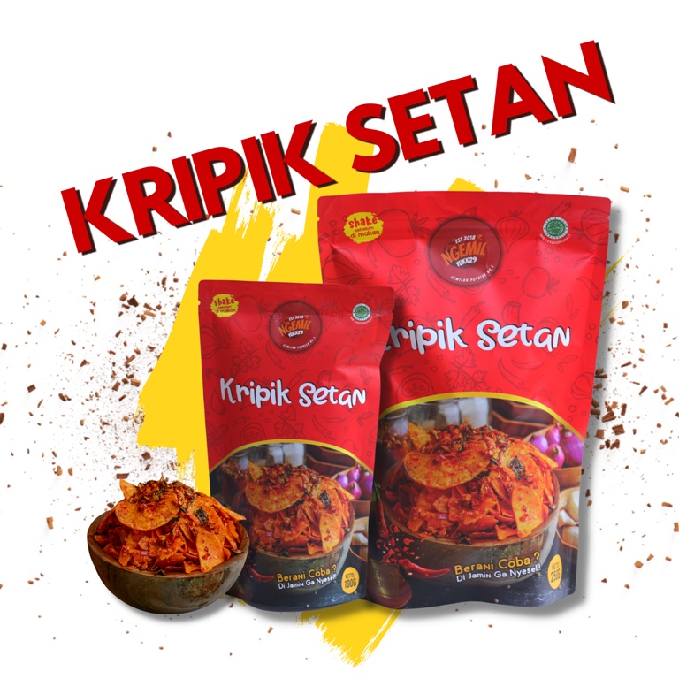 100 GR  KERIPIK SINGKONG  DAUN JERUK