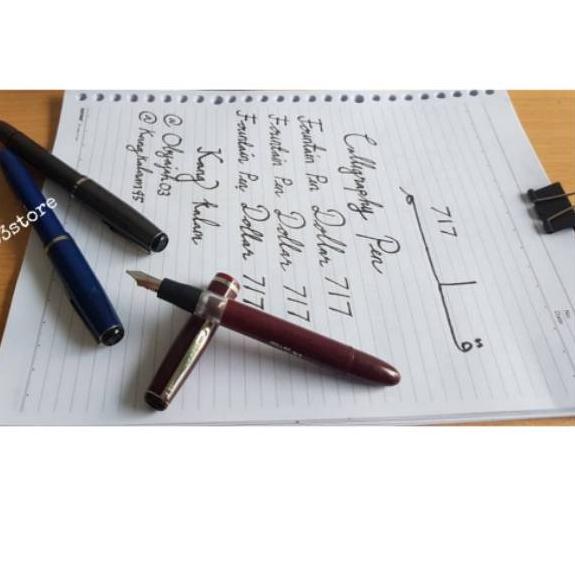 

☈j9 Terlaris❀ Fountain Pen Pena Tinta Qallam Khot Kaligrafi Arab, Dollar Fountain Pen. Pakistan. Pena Tinta ink V82