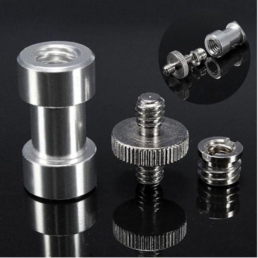 Agustina Thread Screw Mount Adapter Mount Aksesoris Kamera DSLR SLR Tripod Stand Kamera Flash Tripod