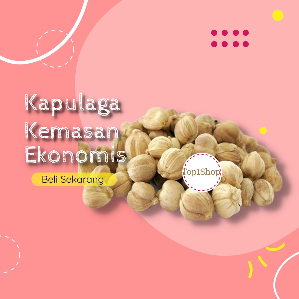 

Kapulaga Kering 50gr Kapolaga Jawa Cardamom
