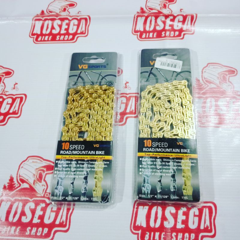 rantai sepeda 10 speed gold