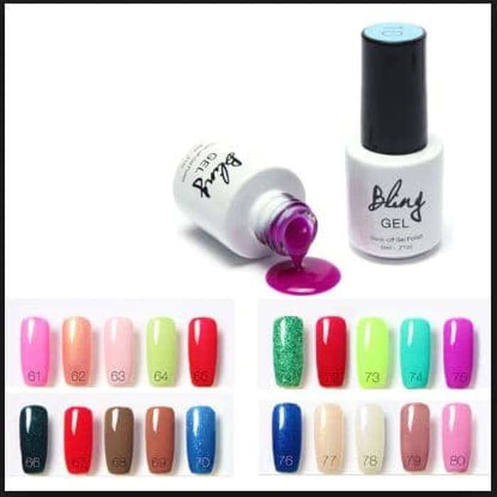 

TERMUURAAH BLING GEL FOCALLURE NAIL POLISH / KUTEX / PEWARNA KUKU - tujuh bagus