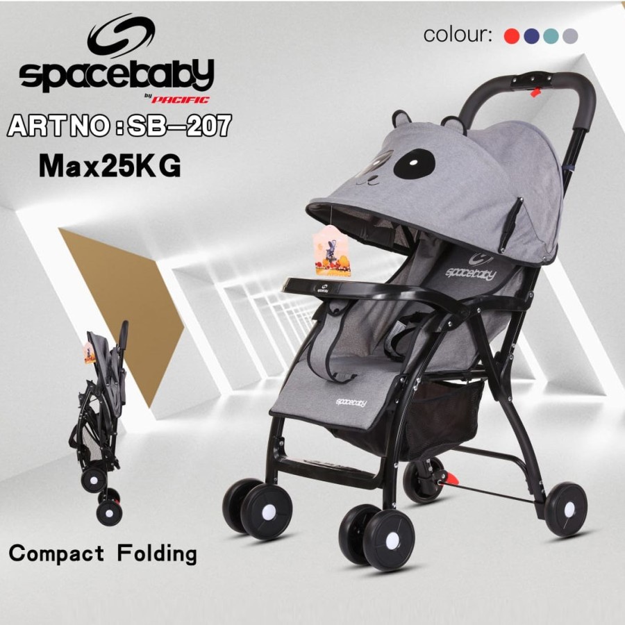 SPACEBABY Stroller SB 207 / Kereta Dorong Bayi SPACEBABY SB 207