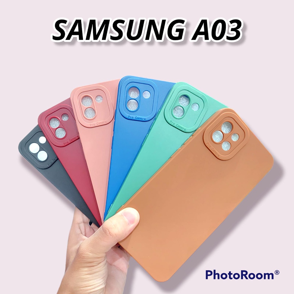 Pro Camera Soft Case Samsung A24 4G/A32 4G/A04E/S22/S22 Plus/S22 Ultra/A52/A52S/A03 Solid Color Angel Eye Lens