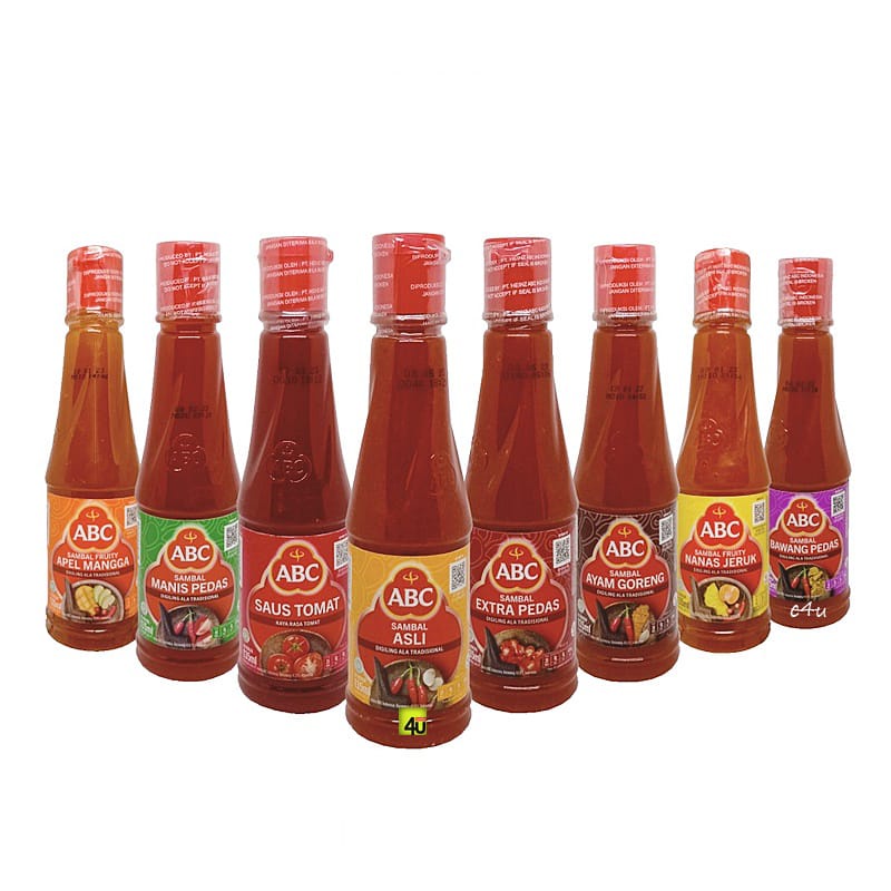 Jual Abc Saos Sambal Extra Pedas Tomat Kecap Manis Inggris Asin