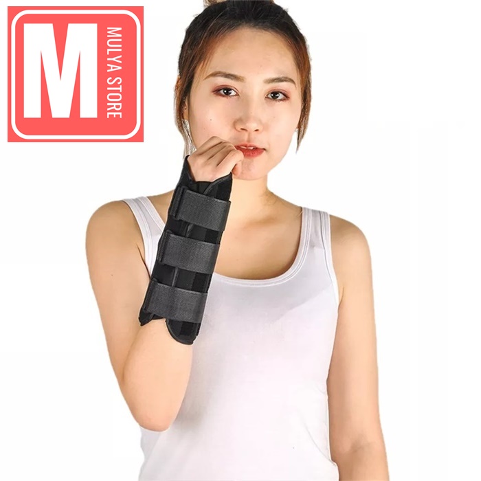 Wrist Brace Splint Support Palm CTS Hand Arthritis Deker Tangan