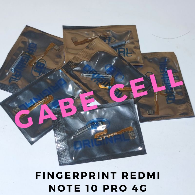 FLEXIBLE FINGERPRINT SIDIK JARI REDMI NOTE 10 4G/NOTE 10 PRO 4G