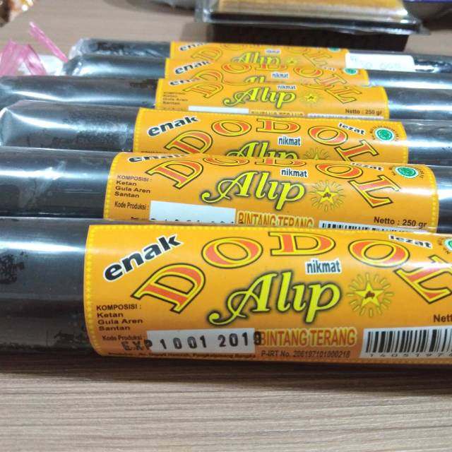 

Dodol alip khas bangka