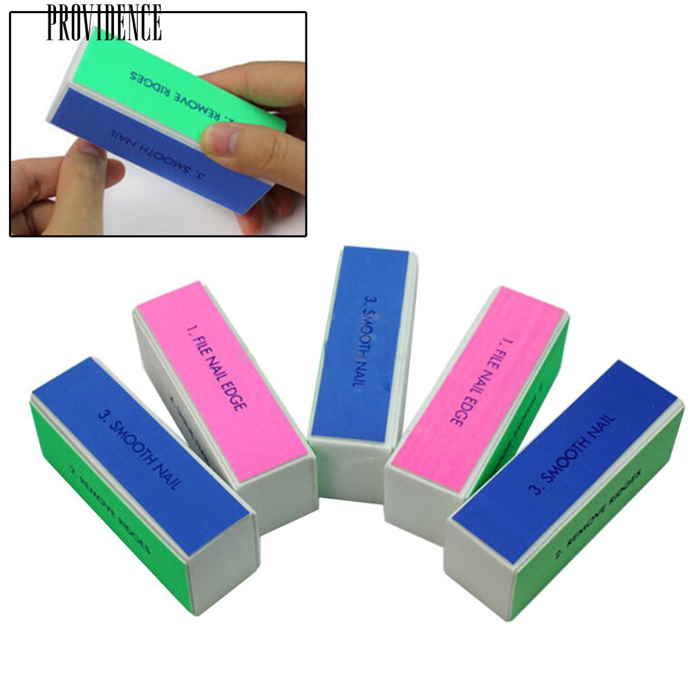 [Bayar Di Tempat] 1 Pc Nail Art Shine Dipoles Buffer Sanding Manicure Tools Polishing Block