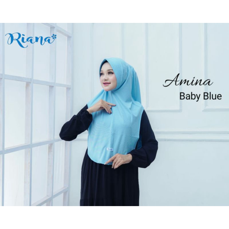HIJAB RIANA TERNYAMAN-Baby blue