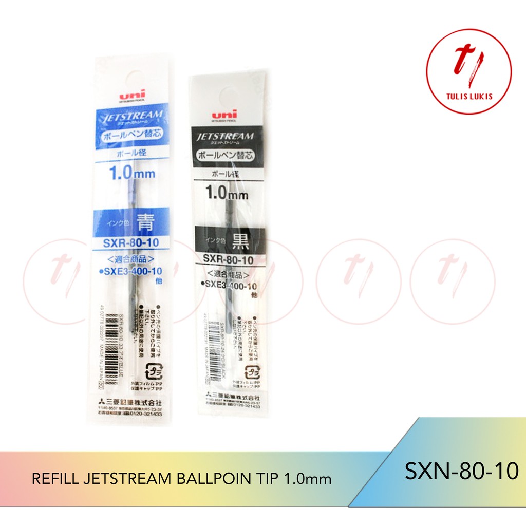 

Uni SXR-80-10 Jetstream Ballpoint Multi Pen Refill - 1.0 mm
