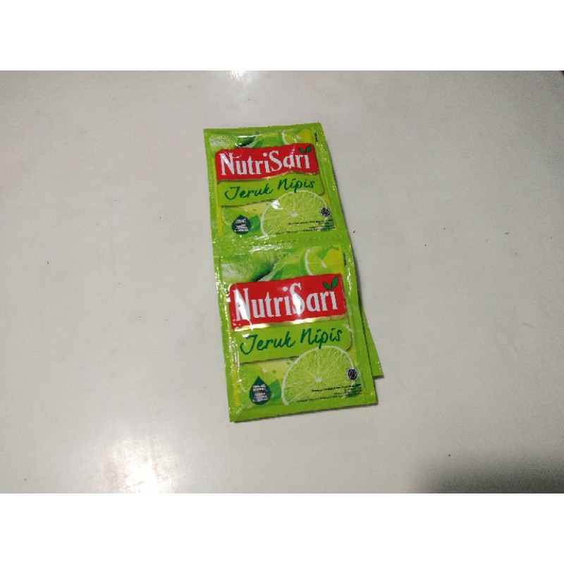 

Nutrisari Jeruk Nipis Sachet 11gr