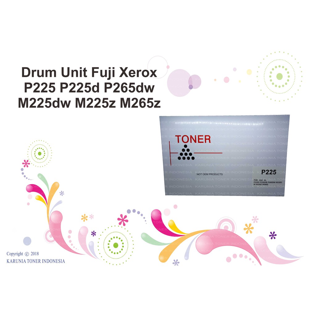 Drum Unit Compatible Fuji Xerox P225 P225d P265dw M225dw M225z M265z