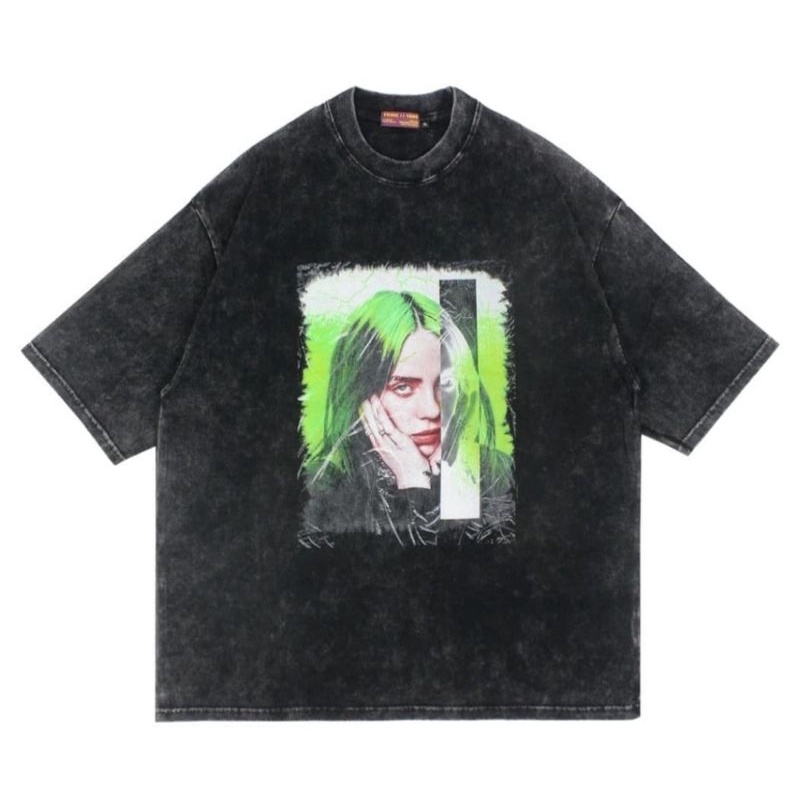 OVERSIZE TEE TOXIC1805 BILLIE EILISH WASHING