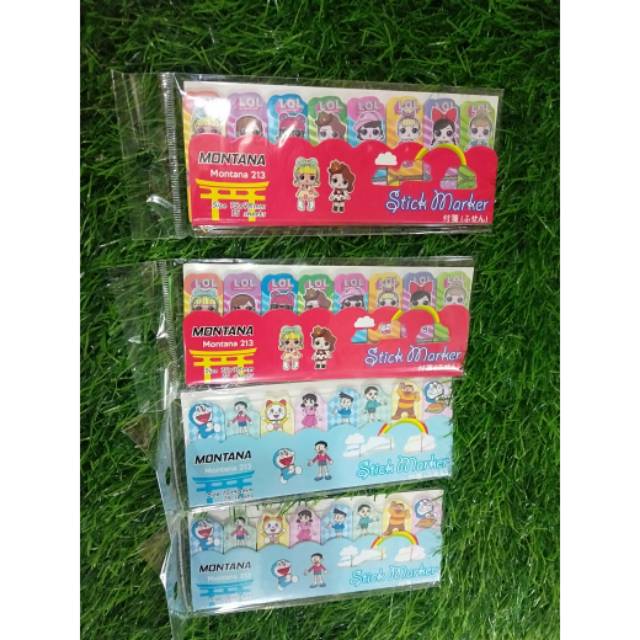 

Pembatas buku karakter dan motif