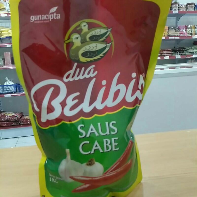 

Dua Belibis Saus Cabe 1kg