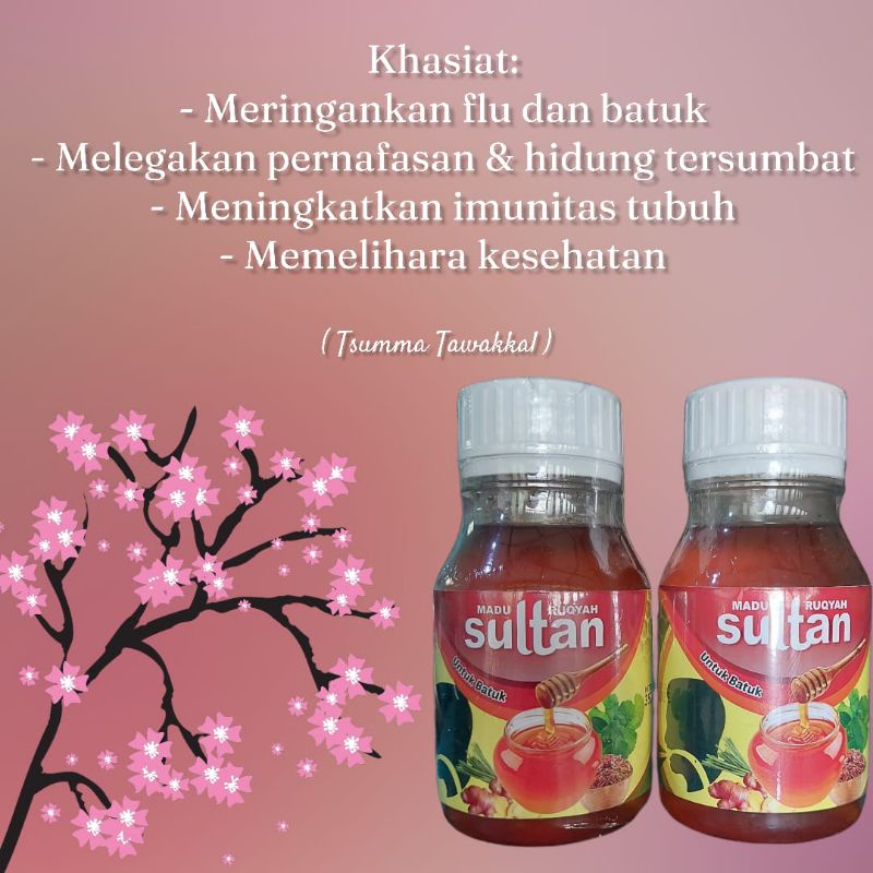 

Ready Madu Ruqyah Sultan | khusus untuk Batuk