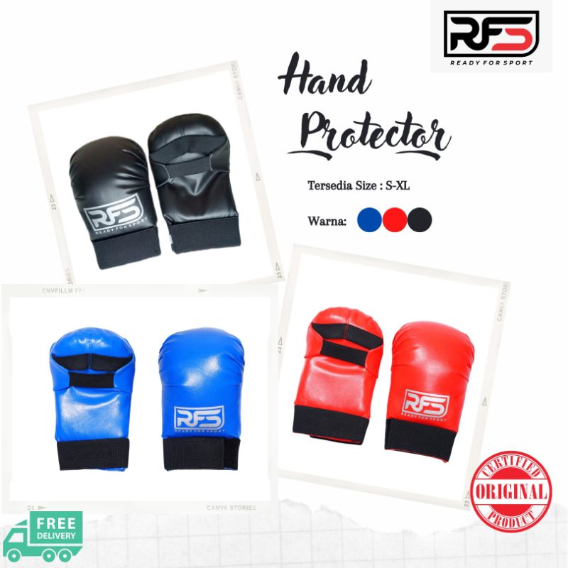 Handprotector Karate Taekwondo / Hand protector Karate / Hand Gloves Taekwondo