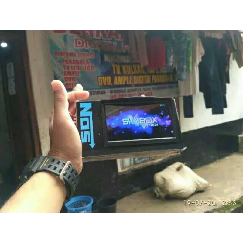 Satfinder rakitan skybox A1 new 8 Mb tanpa monitor