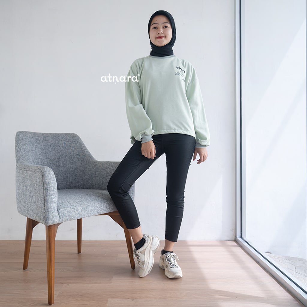 Nara Grosir - Bread XXL Sweater l Sweater Wanita