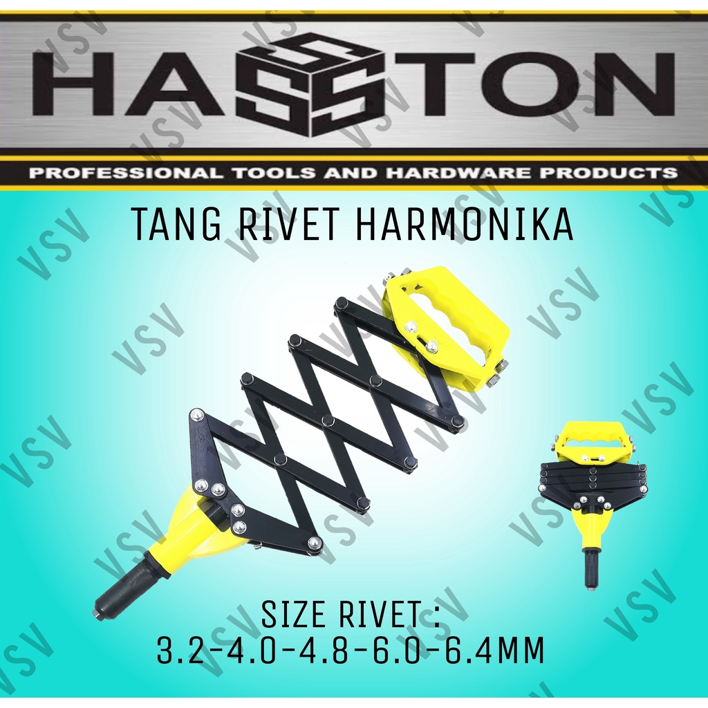 Hasston Tang rivet harmonika 4360-001