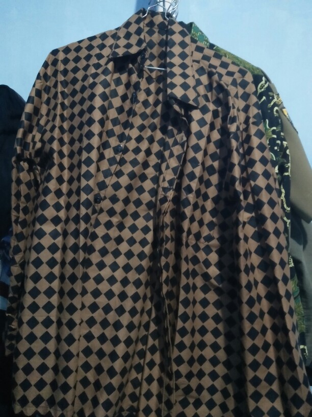 Kemeja Batik Lengan Panjang || Batik Soft || Batik Atasan || Bswart Hrb 026 || Batik Sogan