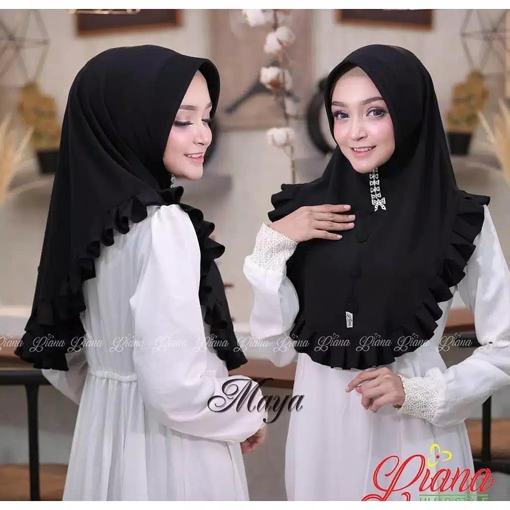 (1kg=10pcs) MAYA PET ANTEM RUMBAI REMPEL HIJAB JILBAB KHIMAR KERUDUNG BERGO INSTANT SEGIEMPAT