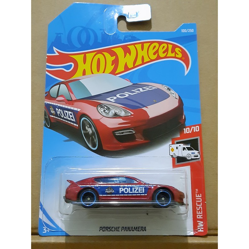 Hot Wheels Porsche Panamera Polizei