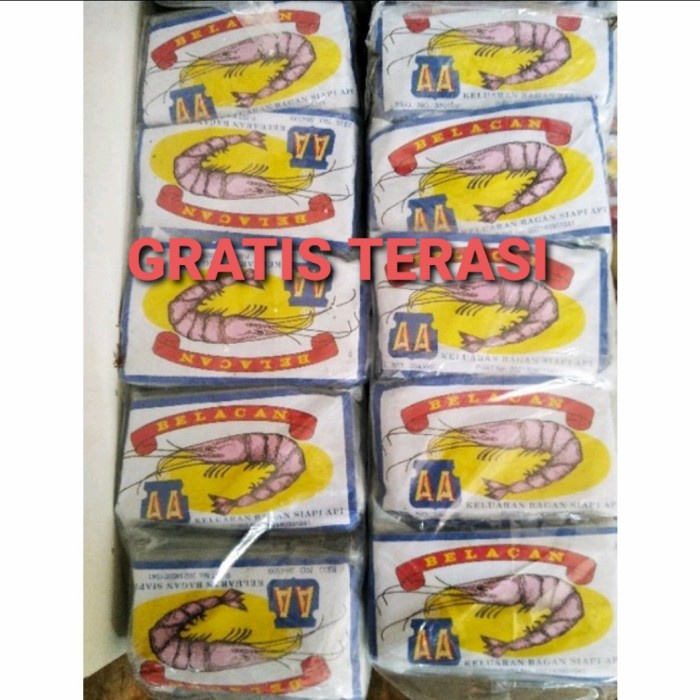 

PROMO Terasi Udang CapAA 125 Gram khas Cirebon GRATIS terasi