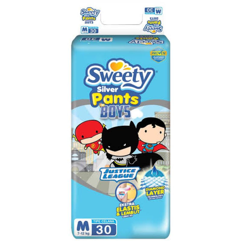 Sweety Silver Pants Boys M30