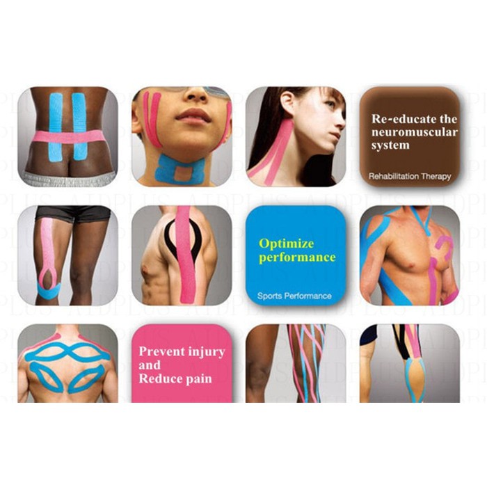 Kinesio Tape Tapping - CAMO 5cm X 5M