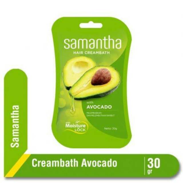 SAMANTHA Hair Creambath Avocado Perawatan Rambut Kulit Kepala Kering