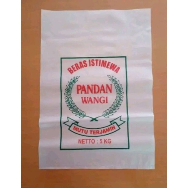 

plastik beras cap pandan wangi netto 5 kg