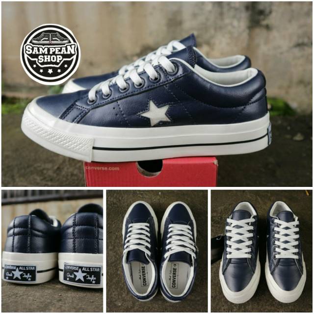 dark navy converse