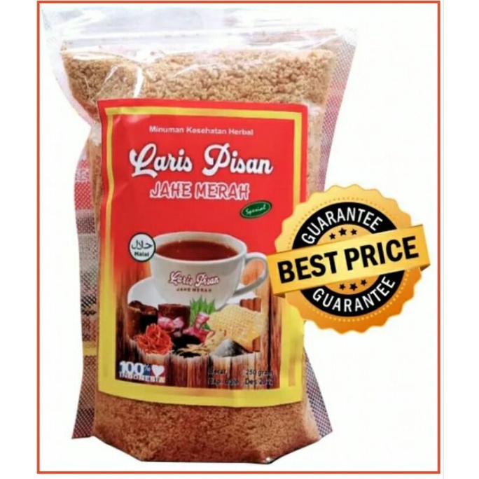 

LARIS PISAN JAHE MERAH BUBUK 1/4KG, 1/2 KG, 1KG