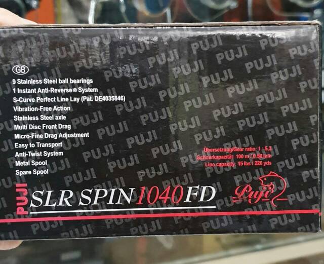 Reel puji SLR spin 1040 FD