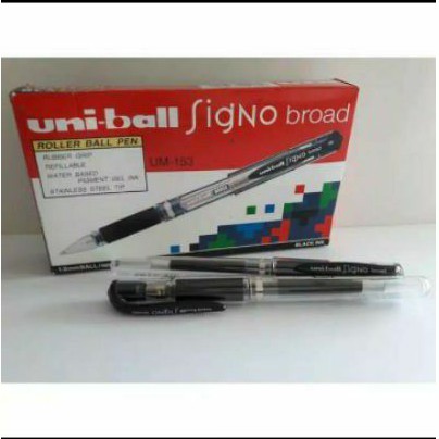 

2 PCS pulpen pen signo uniball