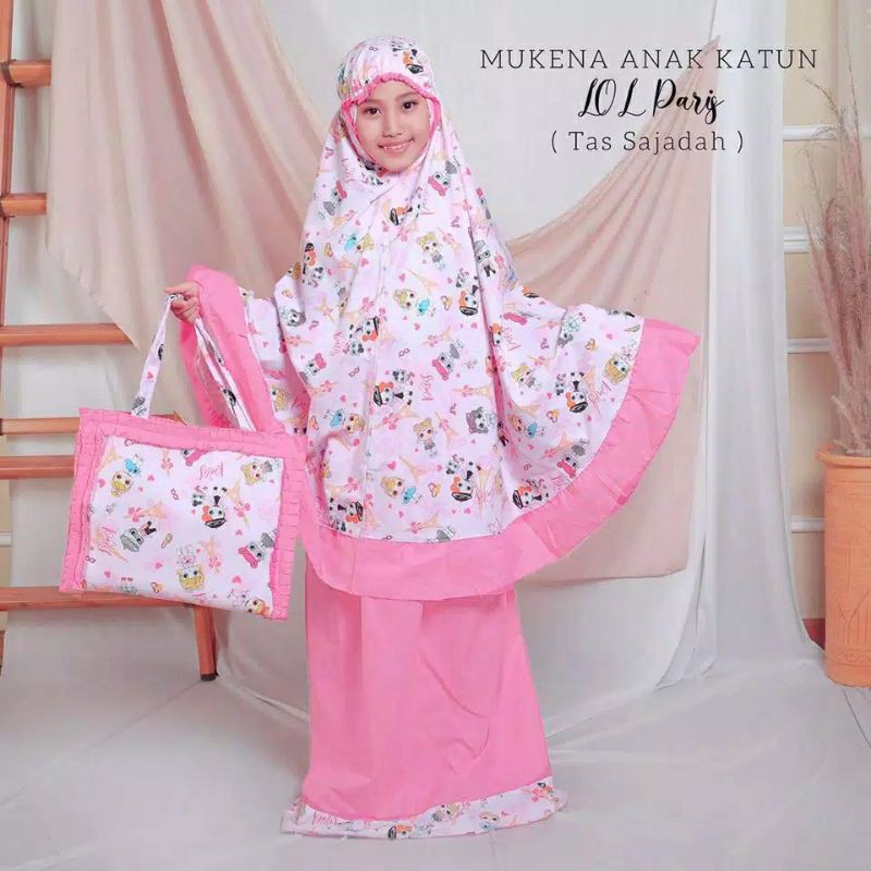 MUKENA ANAK PEREMPUAN 1-7 TAHUN MUKENA ANAK MUKENA ANAK KARAKTER