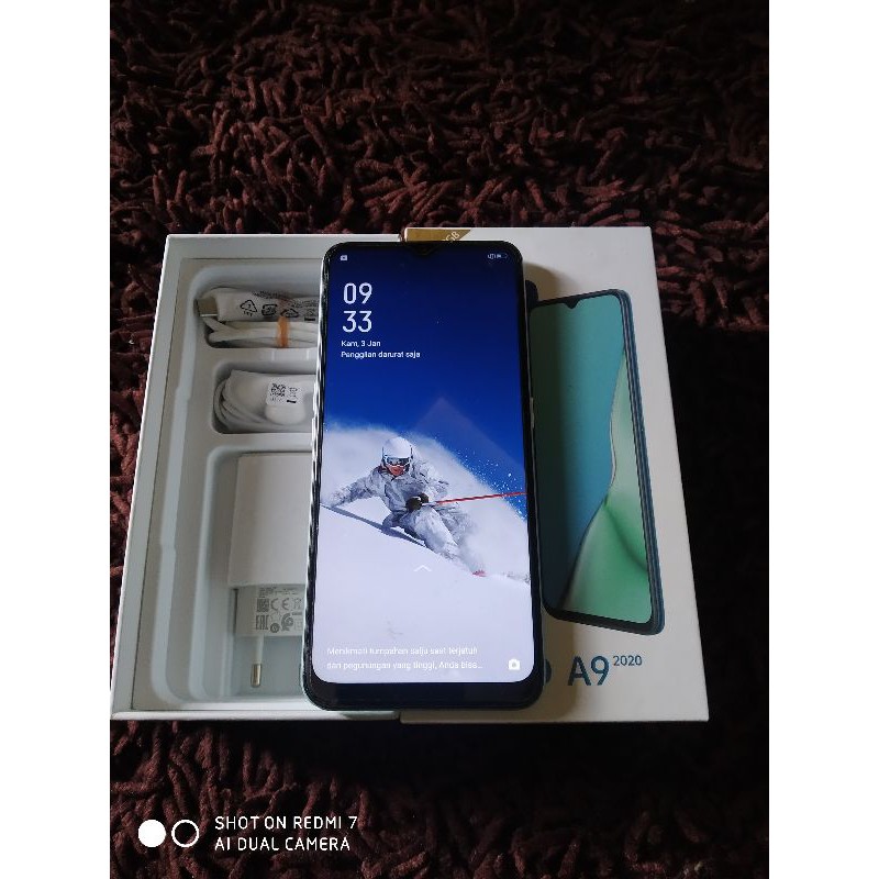 jual handphone hp bekas Oppo A9(2020) seken second berkualitas