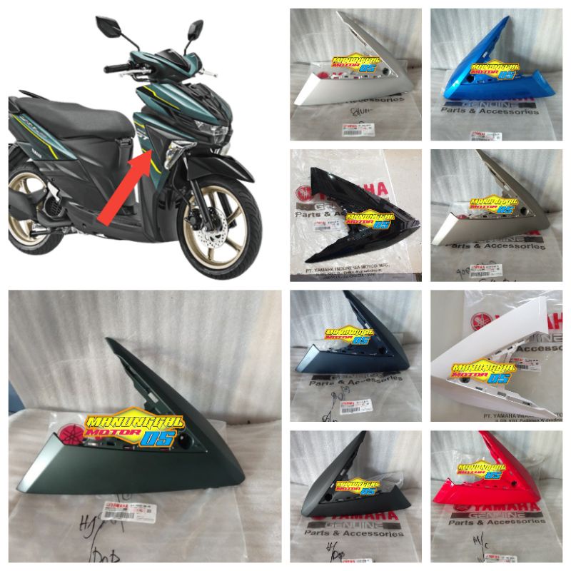 Mole, Sayap Body Depan Samping Sen Sein Soul GT 125 Bluecore Kanan Atau Kiri Original Yamaha