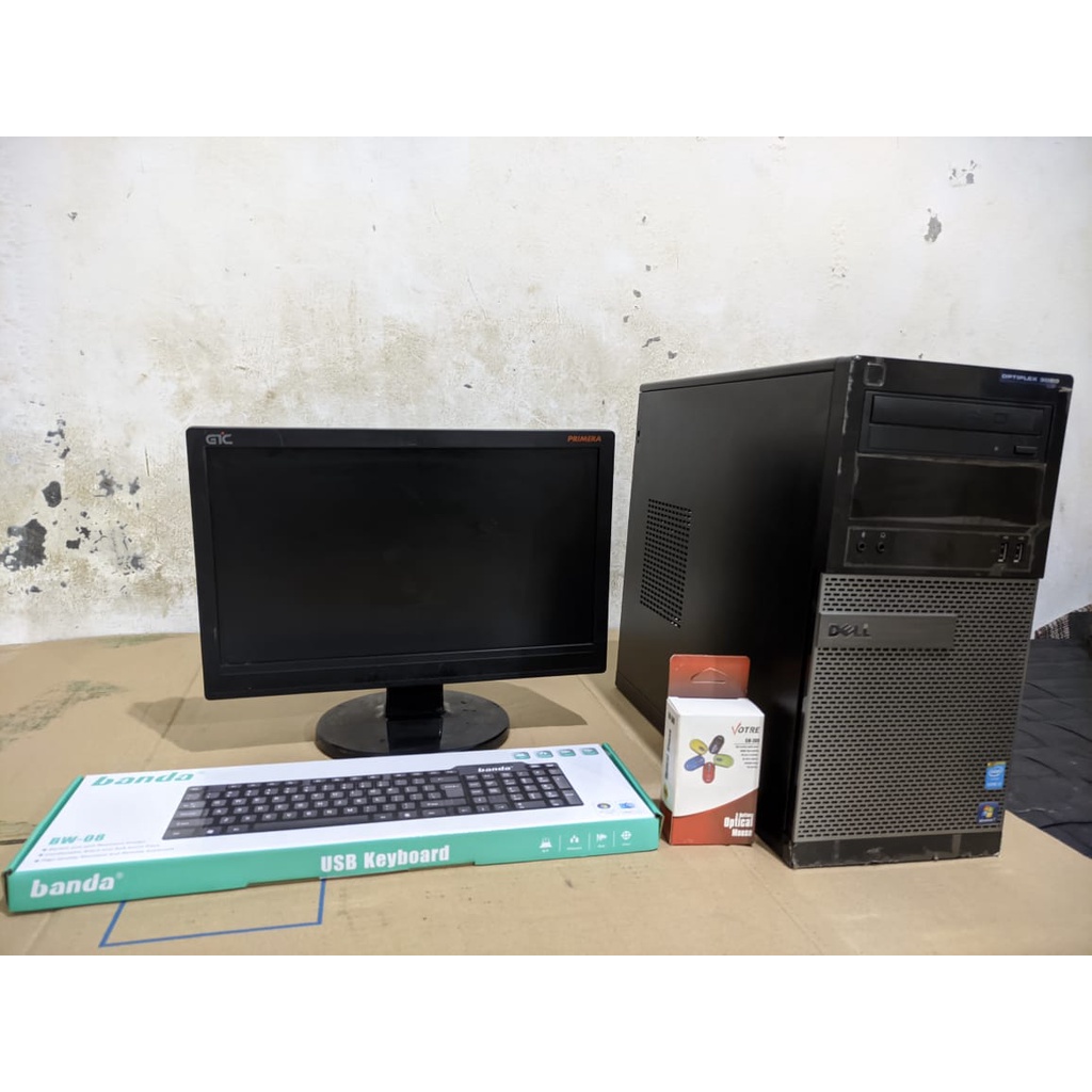 KOMPUTER BUILTUP FULLSET PC+LCD+KEYBOARD+MOUSE CORE i3,i5,i7 RAM 4GB HDD &amp; SSD