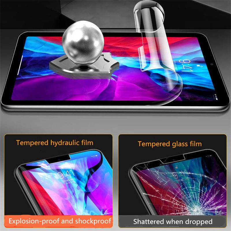 Tempered Hydrogel film Matte for iPad 9.7 Air 2 3 4 10.5 10.9 2020 2021 Pro 11 12.9 10.2 7th 8th 9th Screen Protector Blueray For Ipad Mini 6 5 4 3 1 2020 2021 Screen protector Film