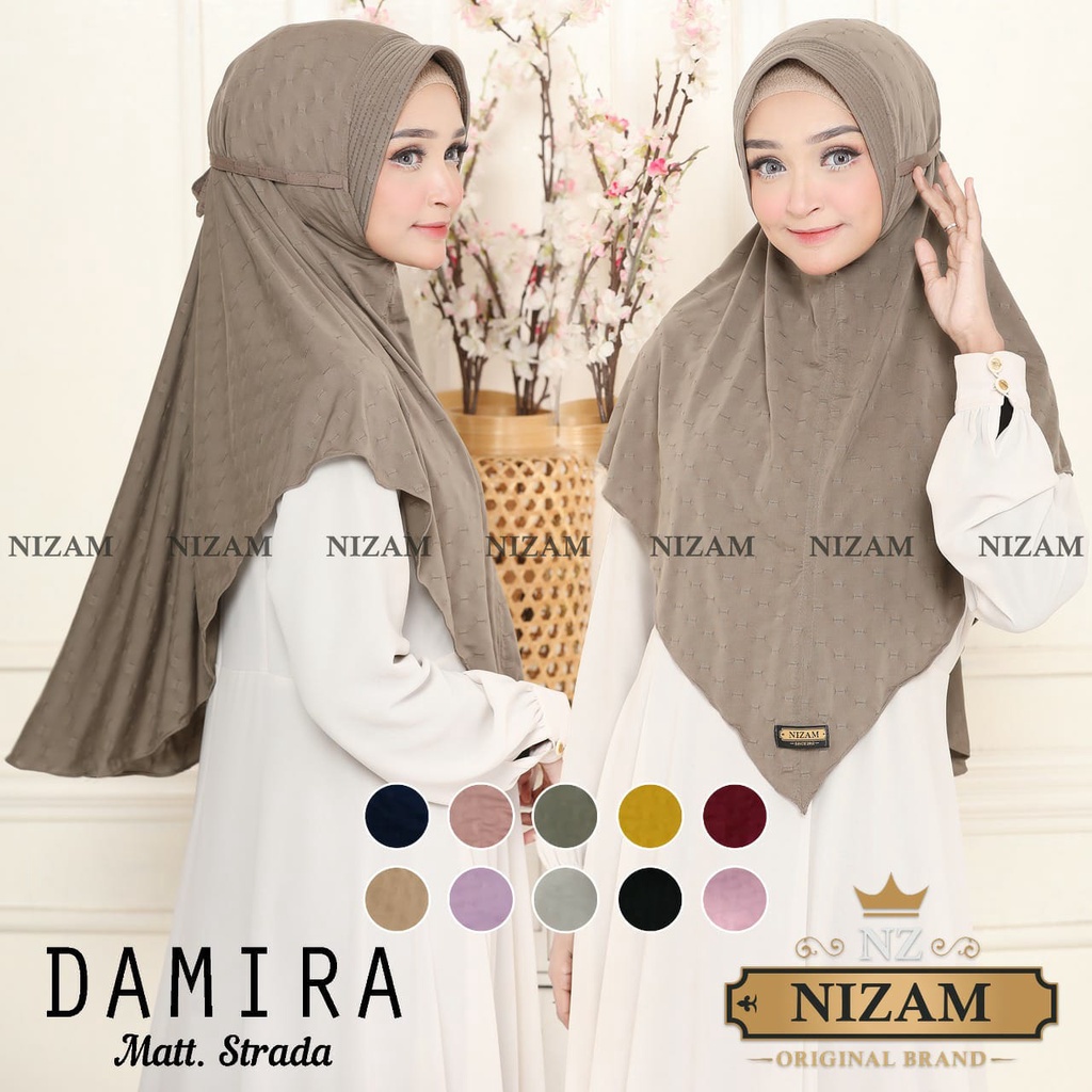 JILBAB BERGO DAMIRA ORIGINAL NIZAM SCARF