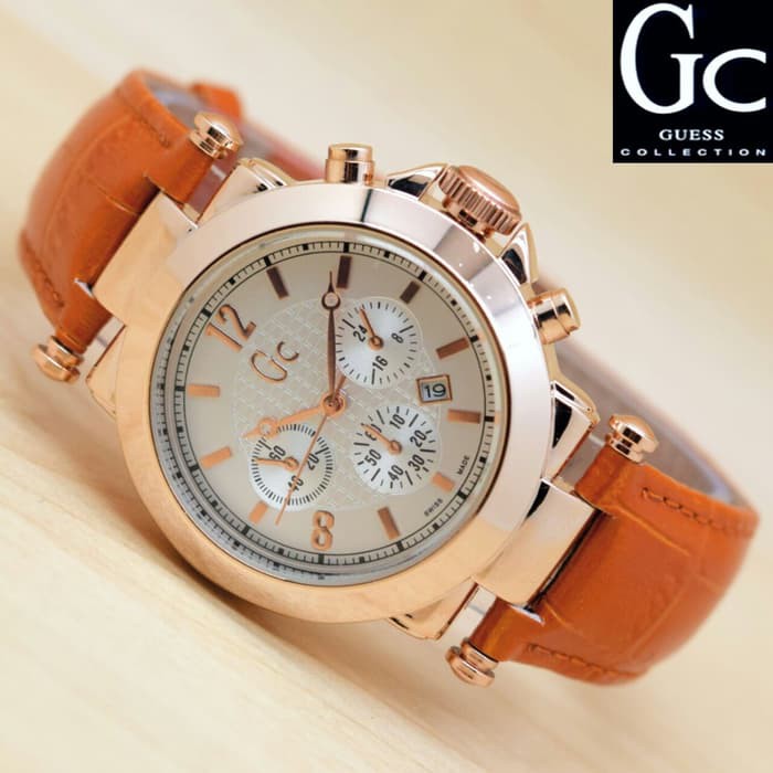 Jam Tangan Wanita GC kulit Guess Collection Original