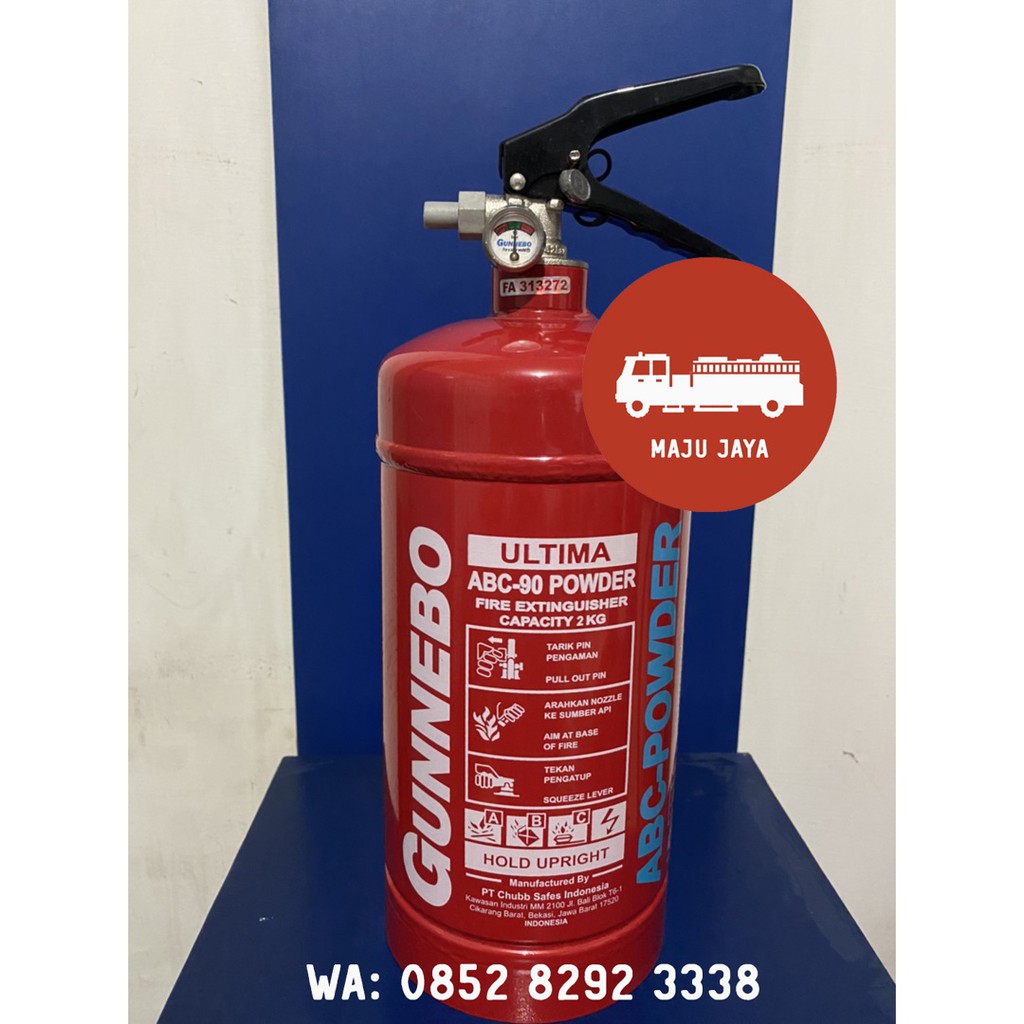 APAR Fire Extinguisher Gunnebo ABC-90 Powder 2 kg [9B15-FEX-01-002]